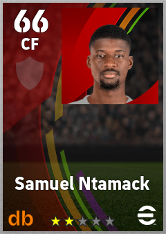 Samuel Ntamack eFootball player card