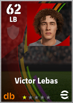 Victor Lebas eFootball player card