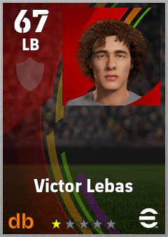 Victor Lebas — LB, OVR 67, MAX 67