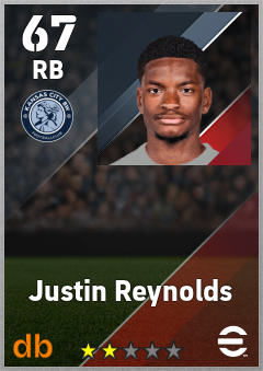 Justin Reynolds — RB, OVR 67, MAX 67