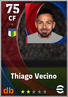 Thiago Vecino — CF, OVR 75, MAX 75