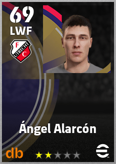 Ángel Alarcón — LWF, OVR 69, MAX 69