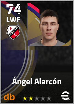 Ángel Alarcón — LWF, OVR 74, MAX 74