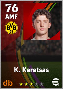 K. Karetsas — AMF, OVR 76, MAX 76
