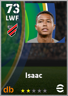 Isaac — LWF, OVR 73, MAX 73