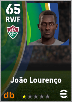João Lourenço — RWF, OVR 65, MAX 65
