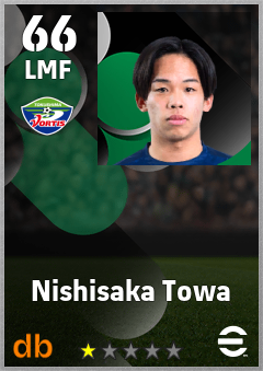 Nishisaka Towa — LMF, OVR 66, MAX 66