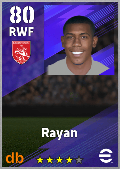 Rayan eFootball player card