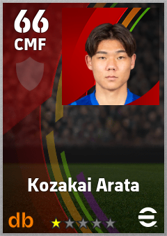 Kozakai Arata eFootball player card