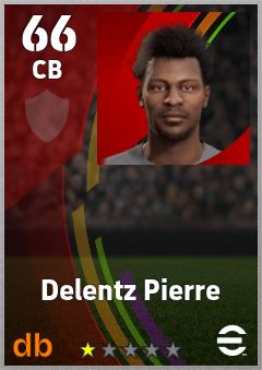 Delentz Pierre eFootball player card
