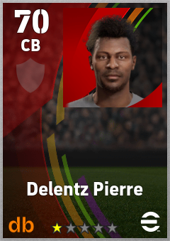 Delentz Pierre eFootball player card
