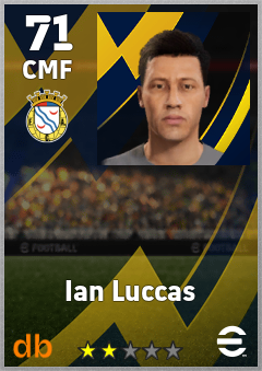 Ian Luccas — CMF, OVR 71, MAX 71