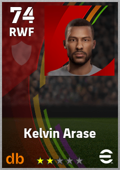 Kelvin Arase eFootball player card