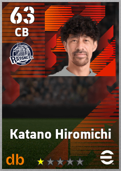 Katano Hiromichi eFootball player card