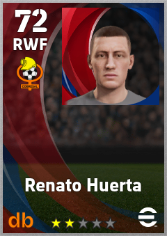 Renato Huerta eFootball player card