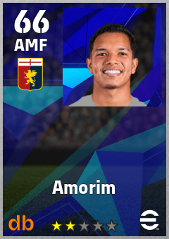 Amorim eFootball player card