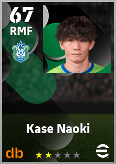 Kase Naoki eFootball player card