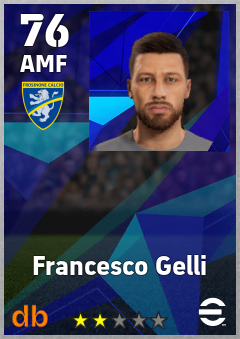 Francesco Gelli — AMF, OVR 76, MAX 76