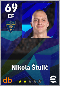 Nikola Štulić eFootball player card