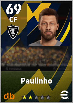 Paulinho — CF, OVR 69, MAX 69