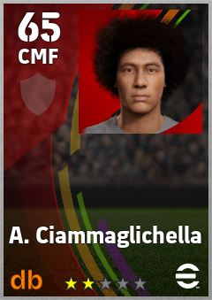 A. Ciammaglichella eFootball player card