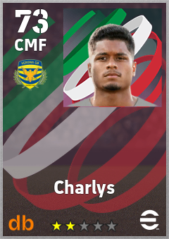 Charlys — CMF, OVR 73, MAX 73