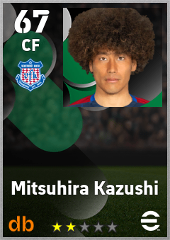 Mitsuhira Kazushi — CF, OVR 67, MAX 67