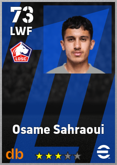 Osame Sahraoui eFootball player card