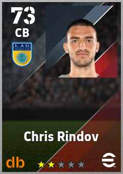 Chris Rindov eFootball player card