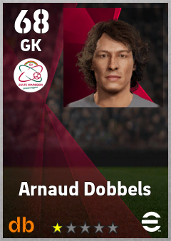 Arnaud Dobbels eFootball player card