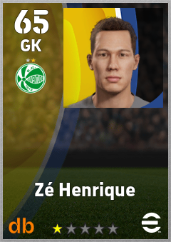 Zé Henrique — GK, OVR 65, MAX 65