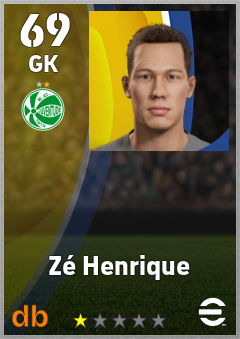 Zé Henrique — GK, OVR 69, MAX 69