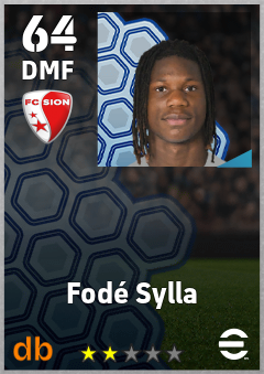 Fodé Sylla — DMF, OVR 64, MAX 64