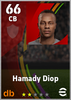 Hamady Diop eFootball player card
