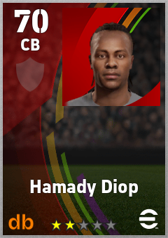 Hamady Diop eFootball player card