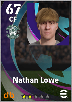 Nathan Lowe — CF, OVR 67, MAX 67