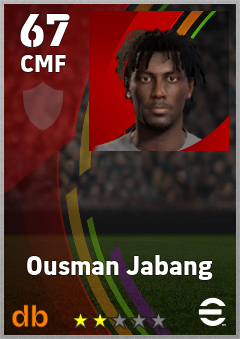 Ousman Jabang eFootball player card