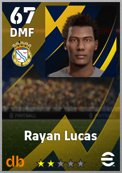 Rayan Lucas — DMF, OVR 67, MAX 67