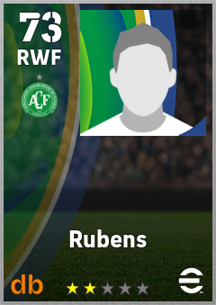 Rubens eFootball player card