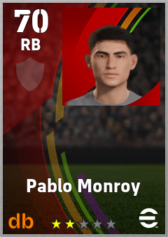 Pablo Monroy eFootball player card