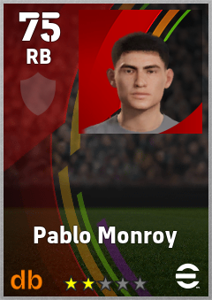 Pablo Monroy eFootball player card