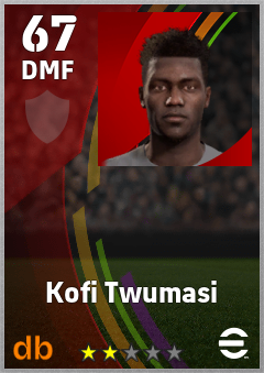 Kofi Twumasi eFootball player card