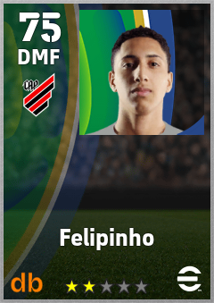Felipinho — DMF, OVR 75, MAX 75