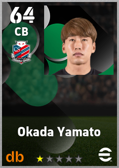 Okada Yamato eFootball player card