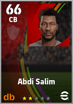 Abdi Salim eFootball player card