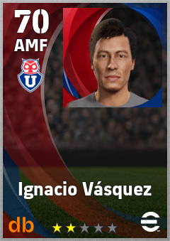 Ignacio Vásquez — AMF, OVR 70, MAX 70