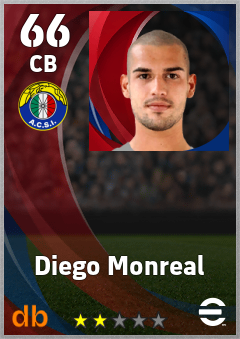Diego Monreal eFootball player card