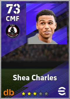 Shea Charles eFootball player card