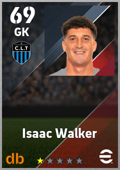 Isaac Walker — GK, OVR 69, MAX 69