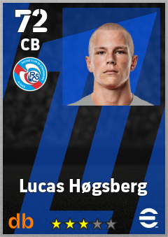 Lucas Høgsberg eFootball player card